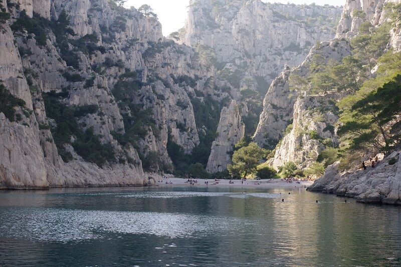 Marseille Land & Sea rocky inlet